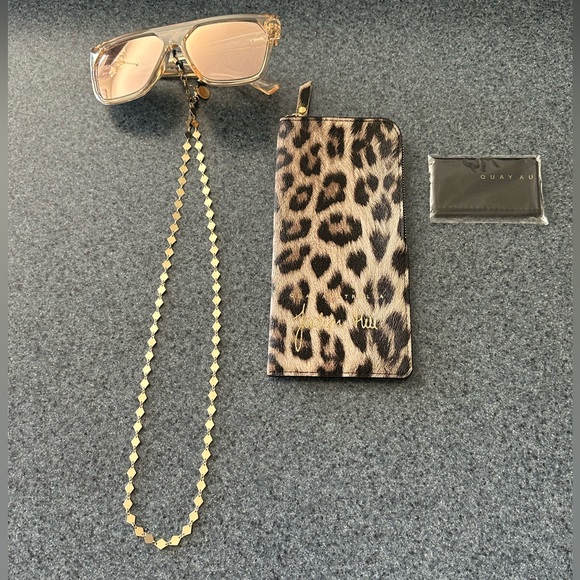 UPDATED CHAIN INCLUDED no longer available QuayxJaclyn Hill Very Busy sunnies! - Picture 3 of 4